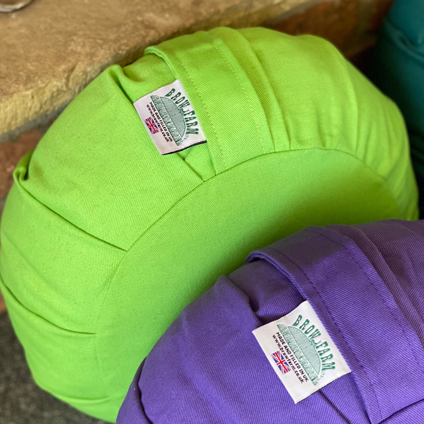 Spring Green Round Zafu