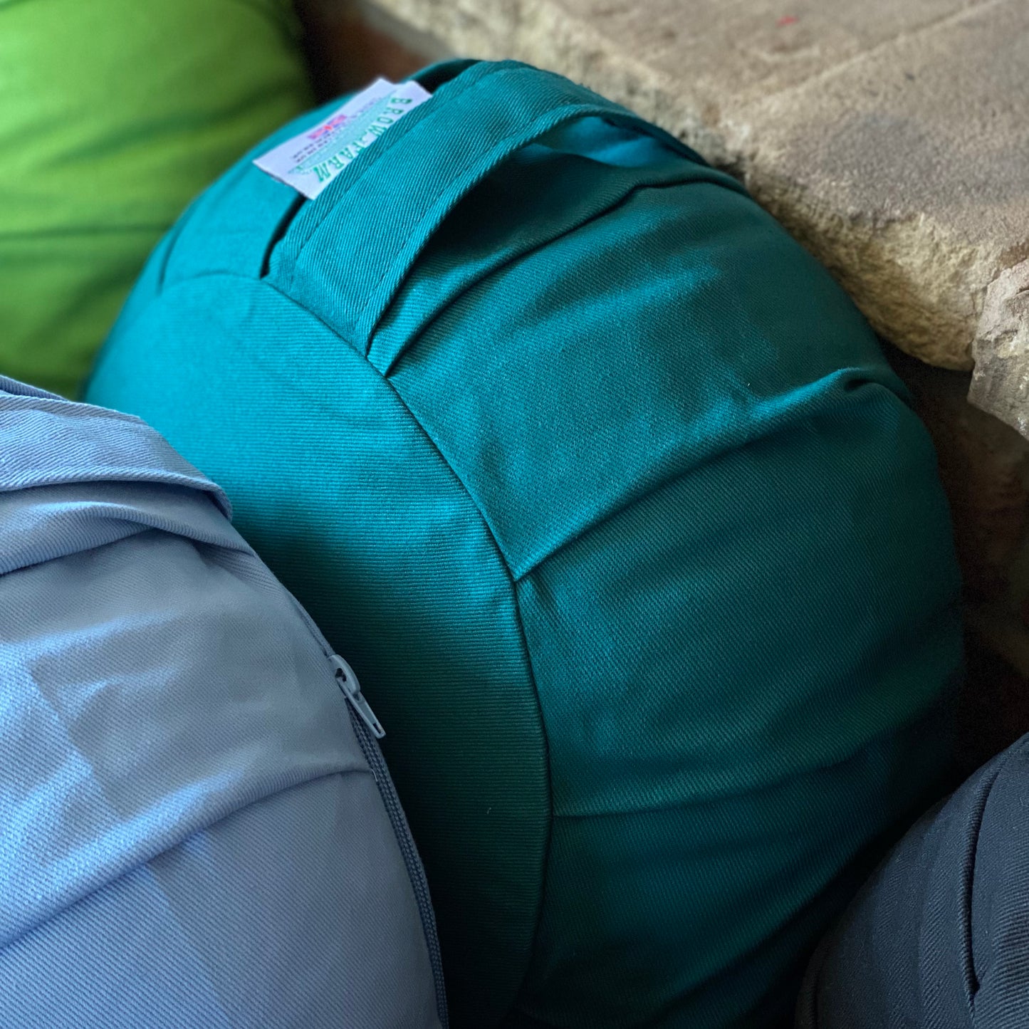 Emerald Green Round Zafu