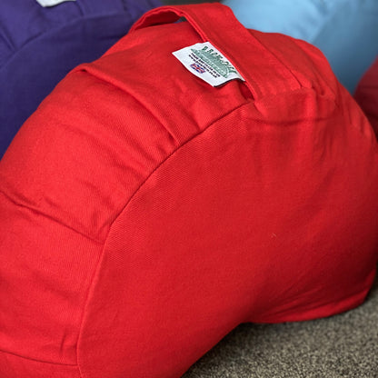 Crescent  Zafu Buckwheat Meditation Cushion